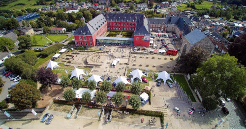 Photo de la place de Stavelot