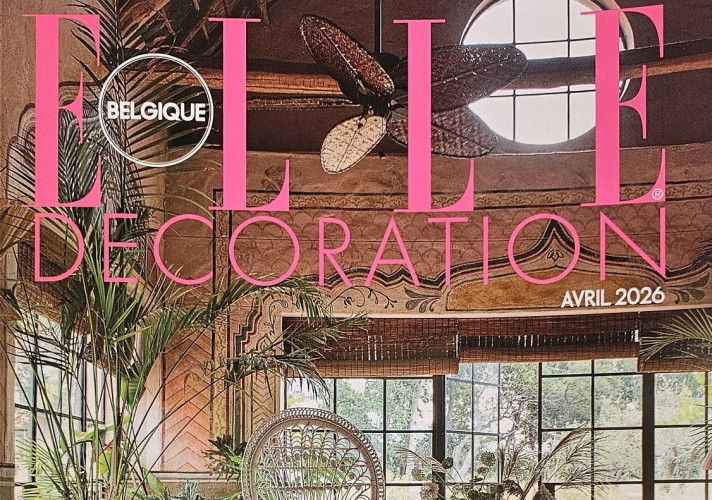 Article paru dans le magazine Elle Decoration